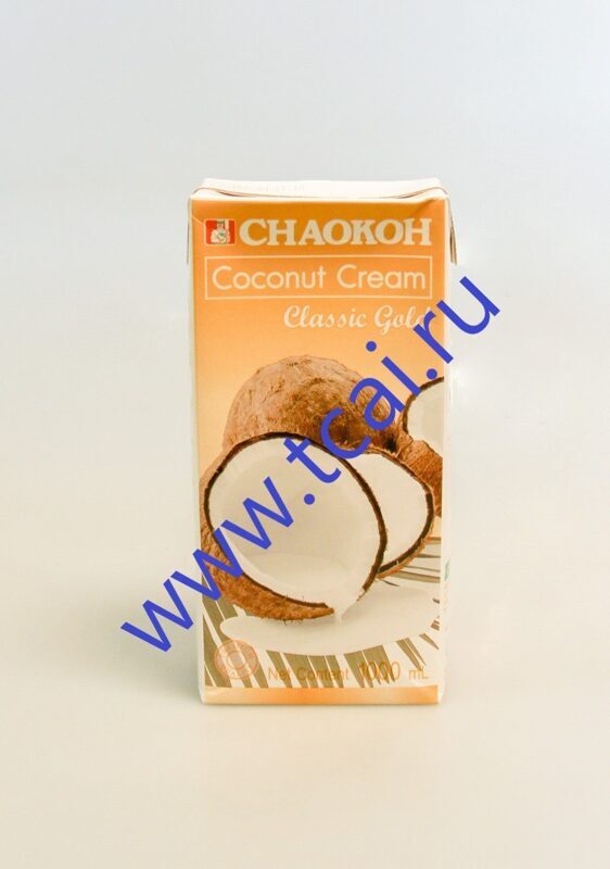 Кокосовые сливки Classic Gold "Chaokon" (1 литр) Тайланд
