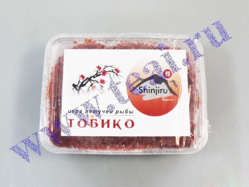 Икра летучей рыбы красная "Тобико" (500 грамм) Россия